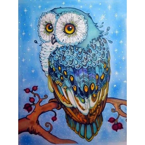 2021 Owl Full Drill Diy Diamond Painting Kits