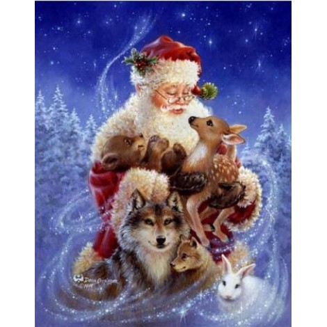 Full Drill Christmas 5d Diy Crystal Diamond Painting Kits UK