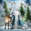 2021 Santa Claus Full Drill Diy Diamond Painting Kits UK 