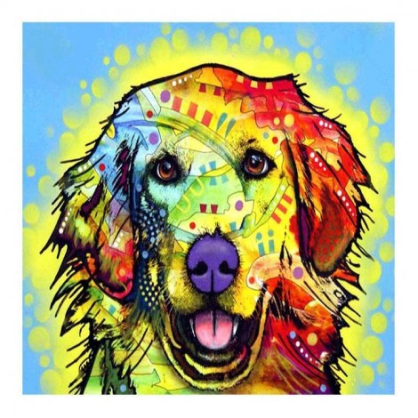 2021 Dog Diy Diamond Painting Kits UK 