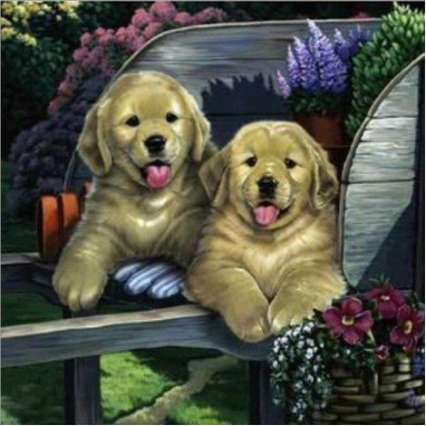 2021 Dog Diy Diamond Painting Kits UK