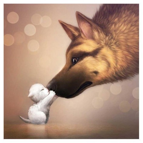 2021 Dog Diy Diamond Painting Kits UK