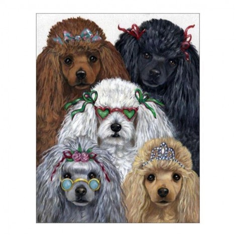 2021 Dog Diy Diamond Painting Kits UK 