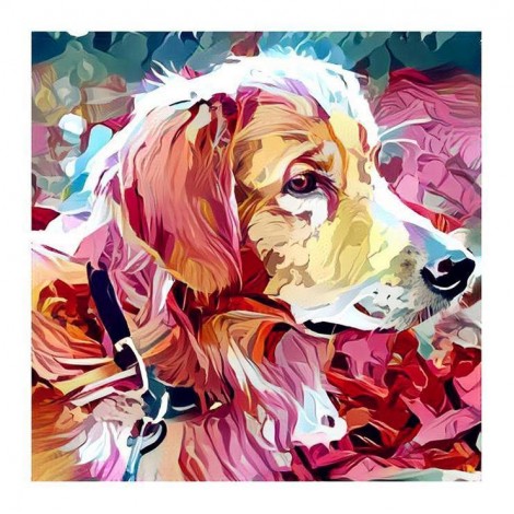 2021 Dog Diy Diamond Painting Kits UK
