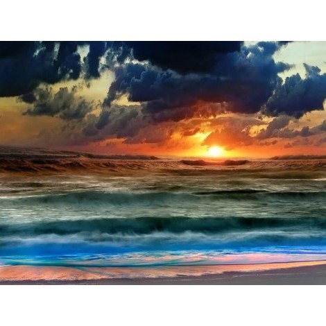 2021 Full Drill Landscape 5d Diy Diamond Painting Kits UK