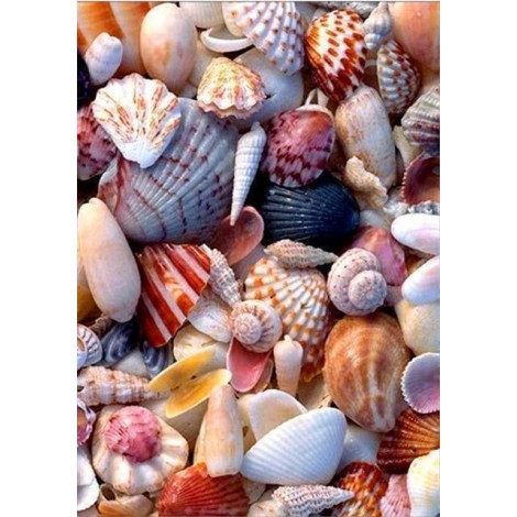 2021 Shell Pebble 5d Diy Diamond Painting Kits