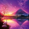 2021 Mountain Lake Diy 5d Diamond Painting Kits UK